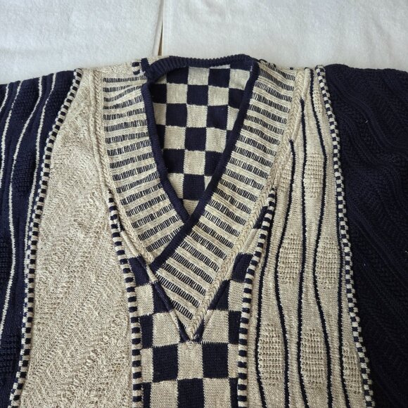 Rare Carlo Colucci Mens Knit Sweater Size XL (52) - Picture 3 of 10